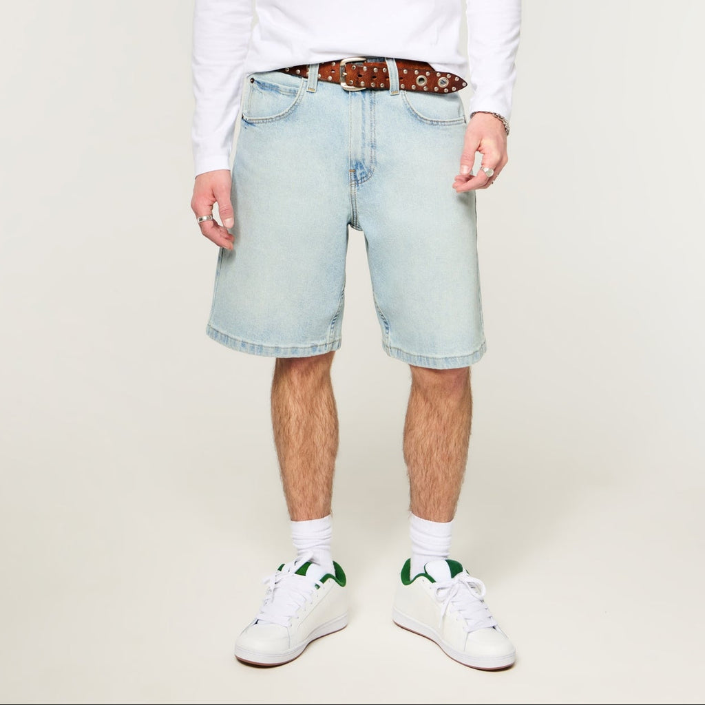 Men's classic denim shorts