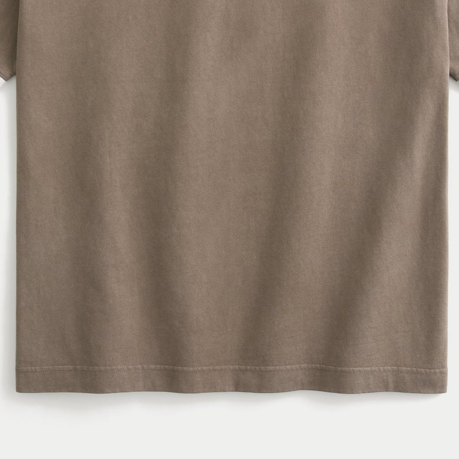 Men's contrast trim crew neck t-shirt