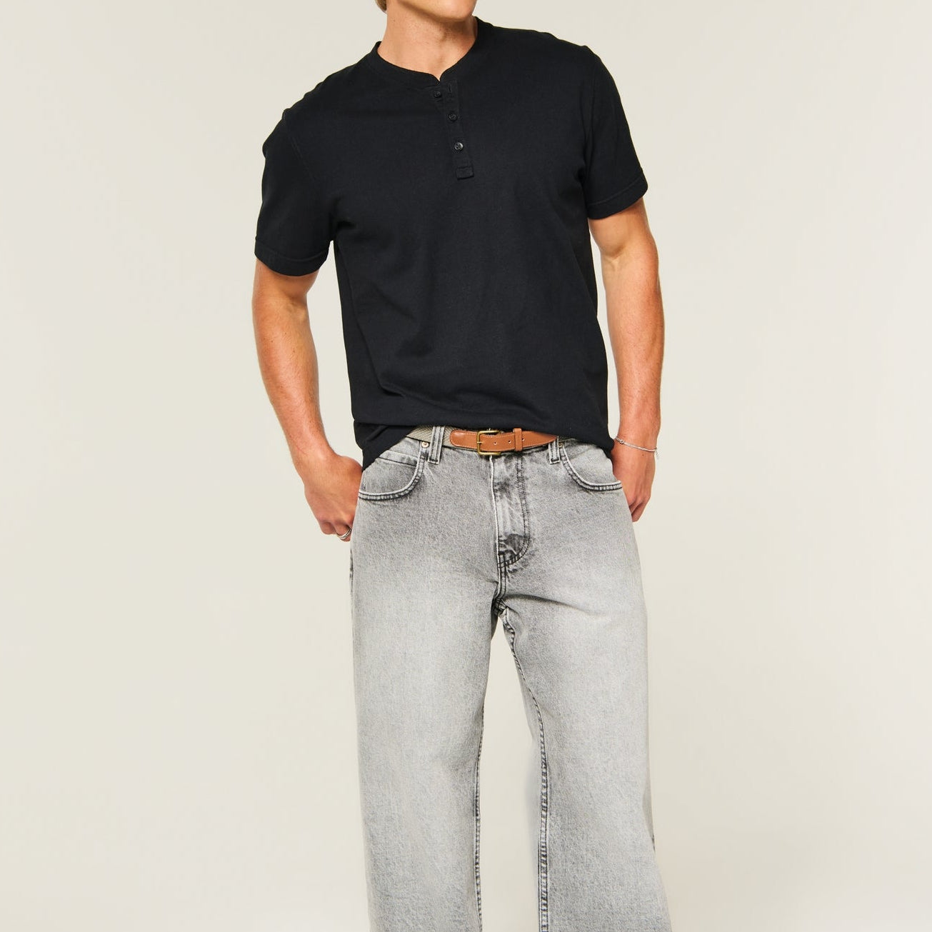 Men's short sleeve polo shirt